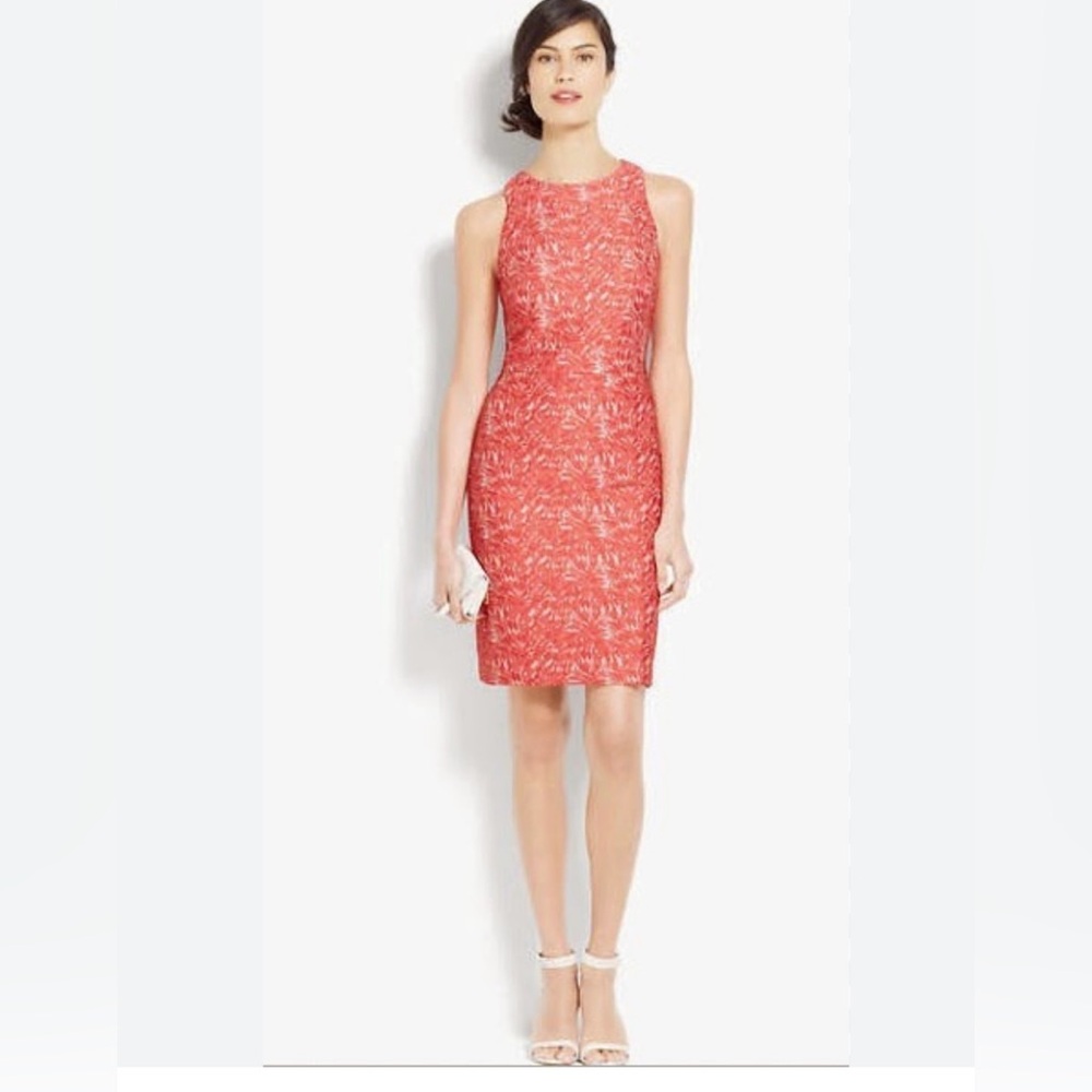 EUC Ann Taylor Lace Overlay Dress